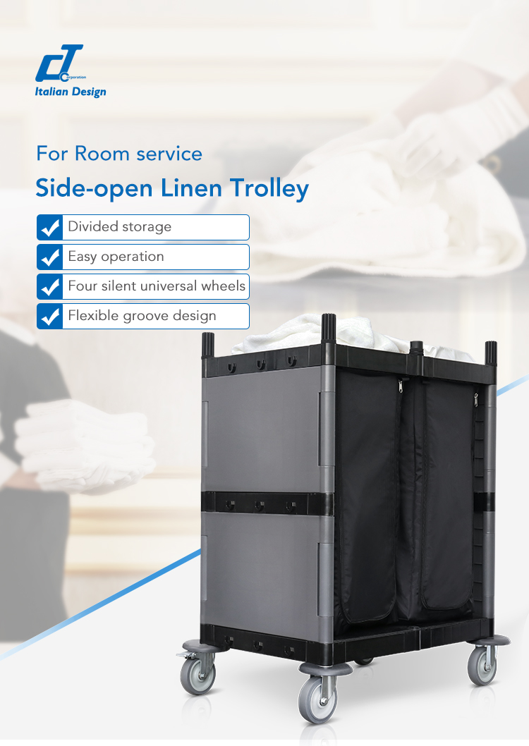 CT Linen Trolley - Cleanic Cleaning Equipment